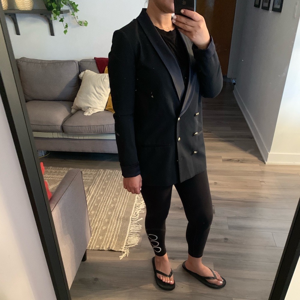 Zara tuxedo blazer